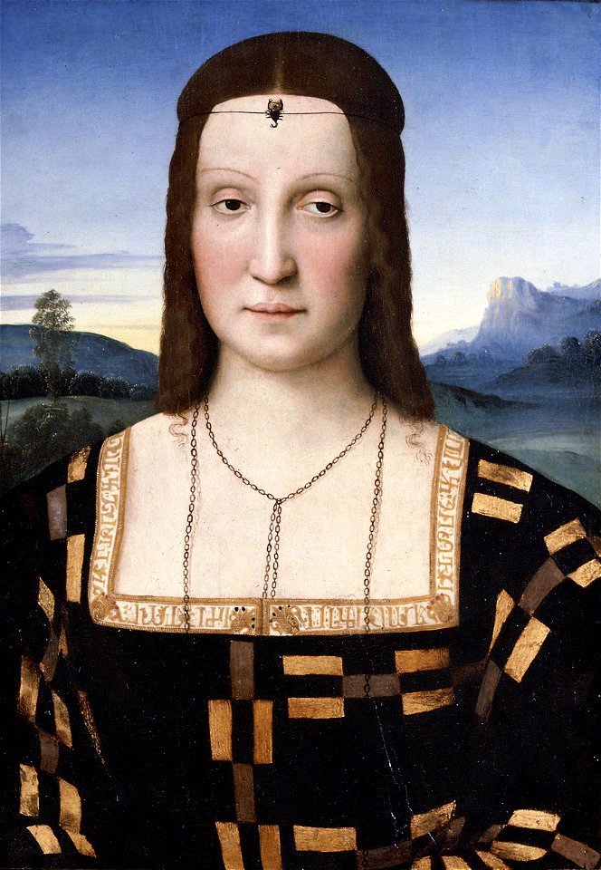 Raffaello - ElisabettaGonzaga