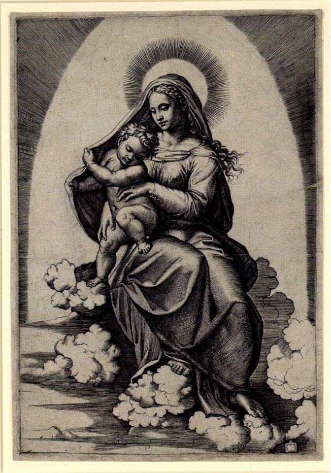 Raimondi - Madonna auf Wolken, DG1970293