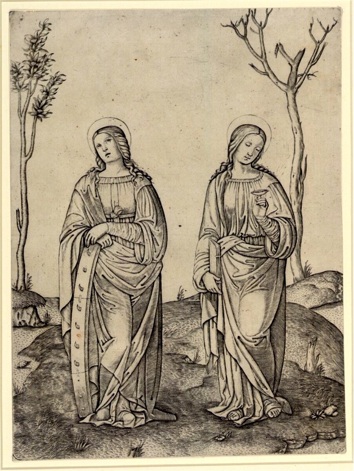 Raimondi - Die heiligen Katharina und Lucia, DG1970340
