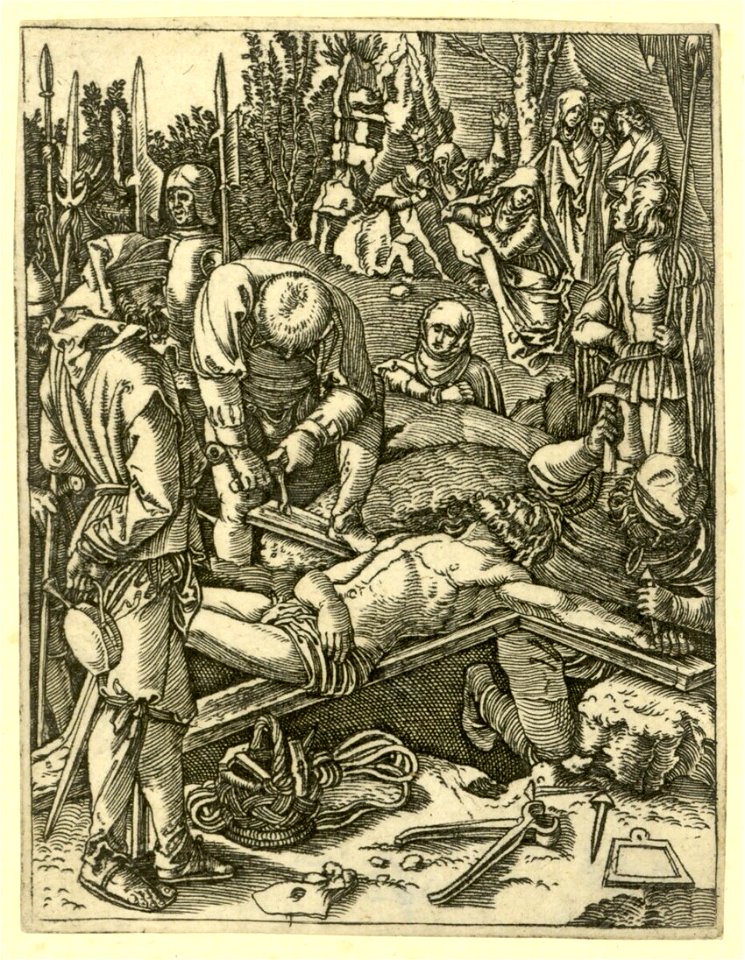 Raimondi - Christus wird ans Kreuz geschlagen, DG201736784