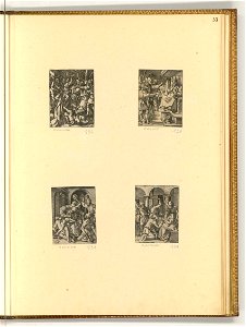 Raimondi - Die Gefangennahme Christi; Christus vor Kaiphas; Die Verspottung Christi; Die Dornenkrönung, ItI1733