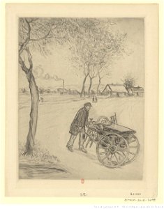 Raffaëlli - Le rémouleur, 3éme état, btv1b53187021n
