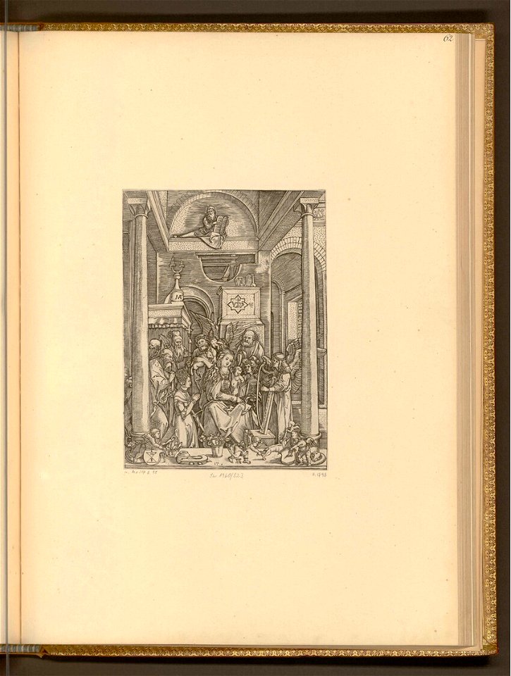 Raimondi - Das Marienleben Mariens Verehrung, DI1262