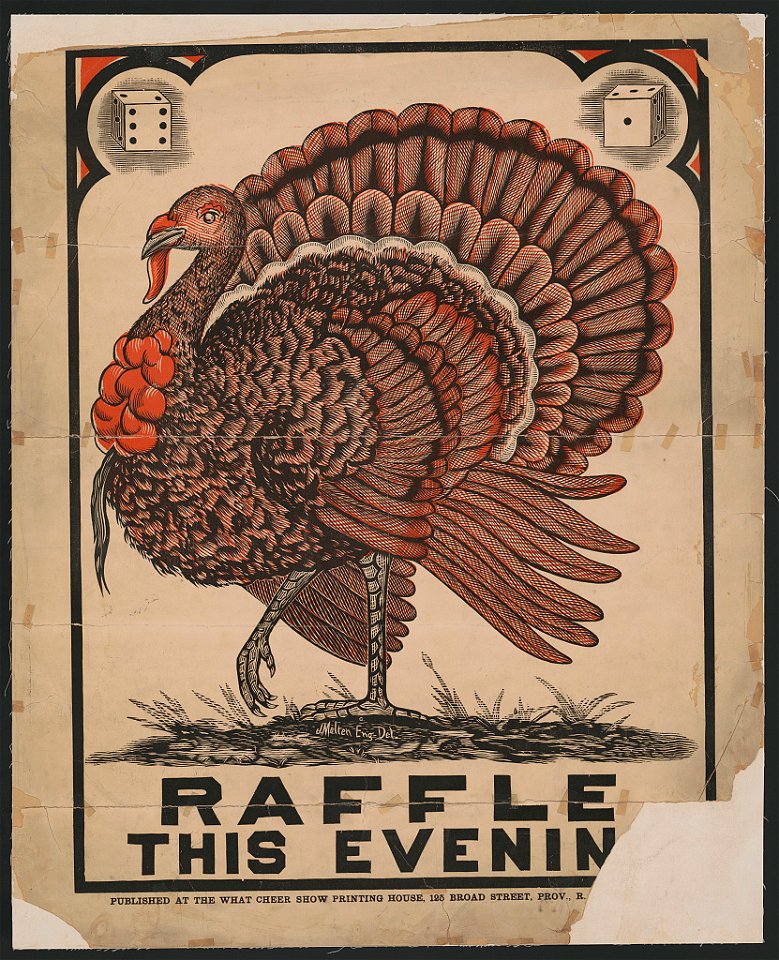 Raffle this evenin(g) - Molten eng. ; J. Molten eng - del. LCCN2014645207