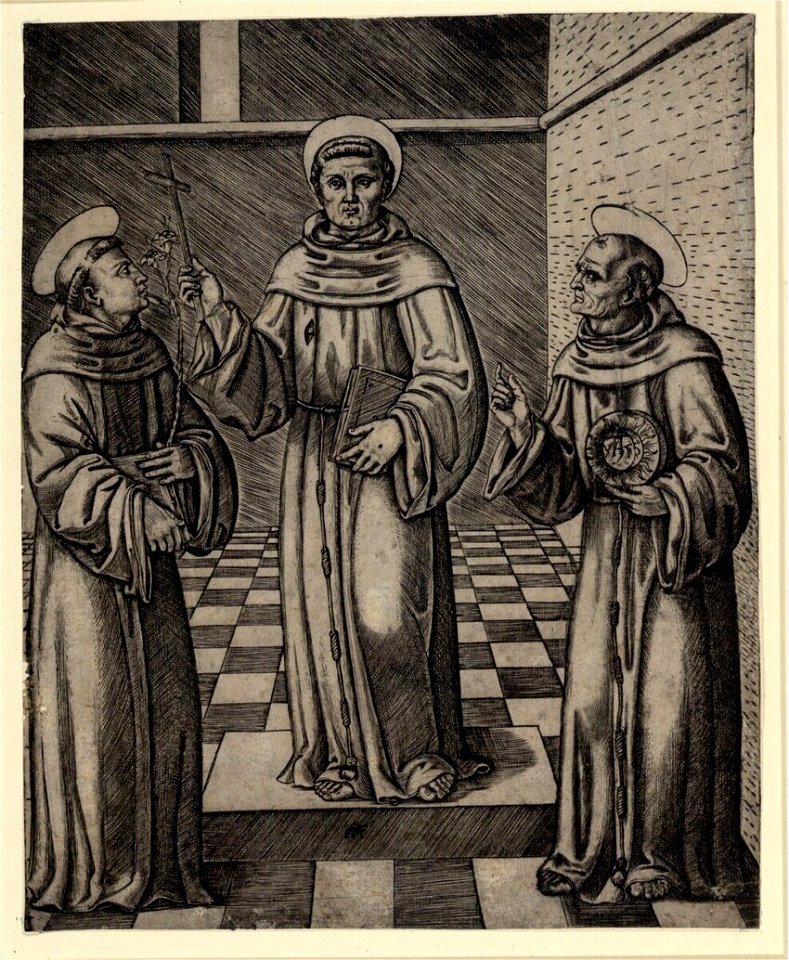 Raimondi - Die heiligen Franz, Anton und Bernardino, DG1970329