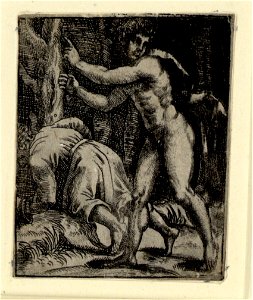 Raimondi - Art desder - Zwei Männer beim Wald, DG1971410