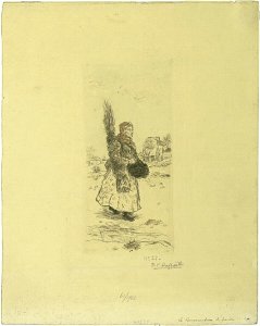 Raffaëlli - La Racommodeuse de paniers, DG194261