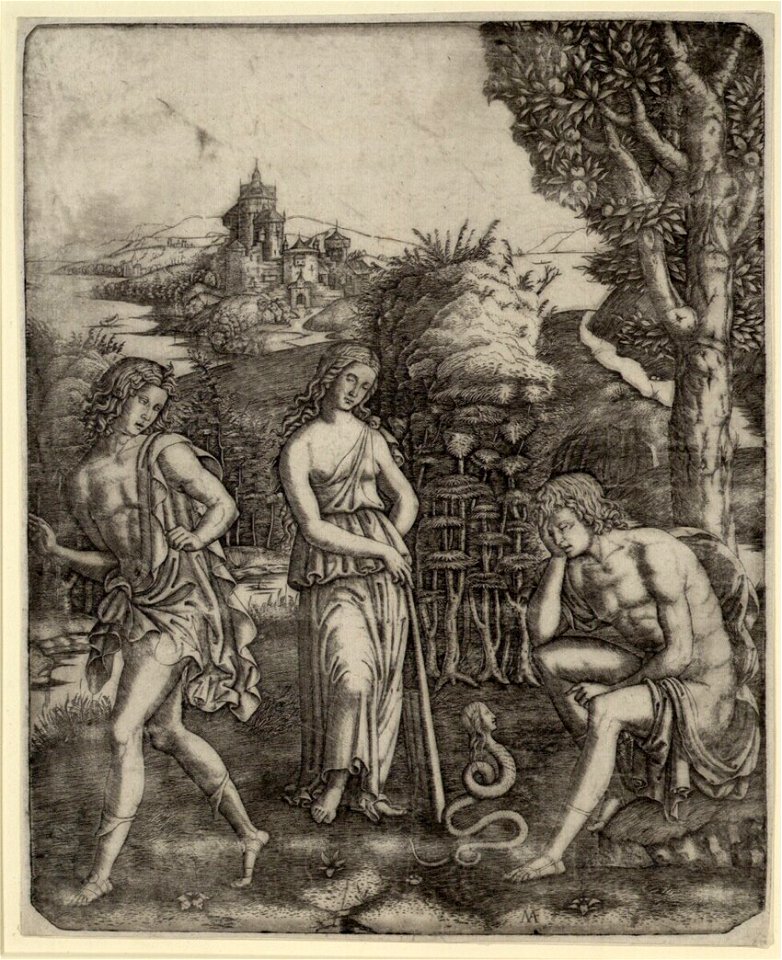 Raimondi - Eine Schlange spricht zu einem jungen Mann, DG1971401