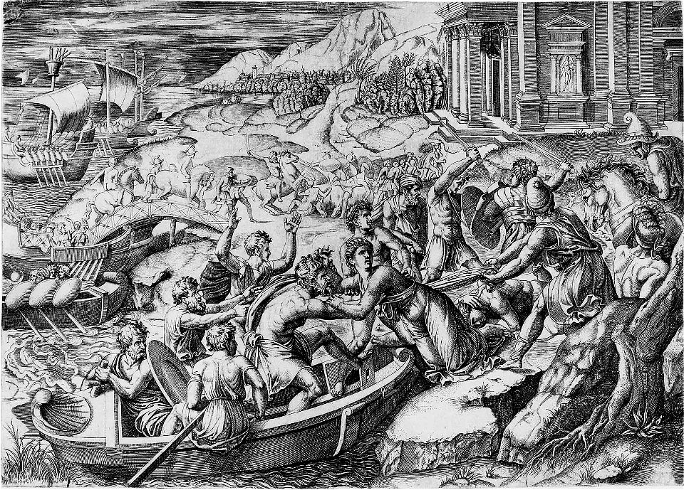Raimondi - The Abduction of Helen, P1226