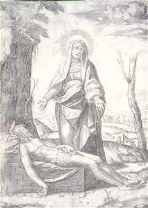 Raimondi - The Lamentation of the Virgin, P1059