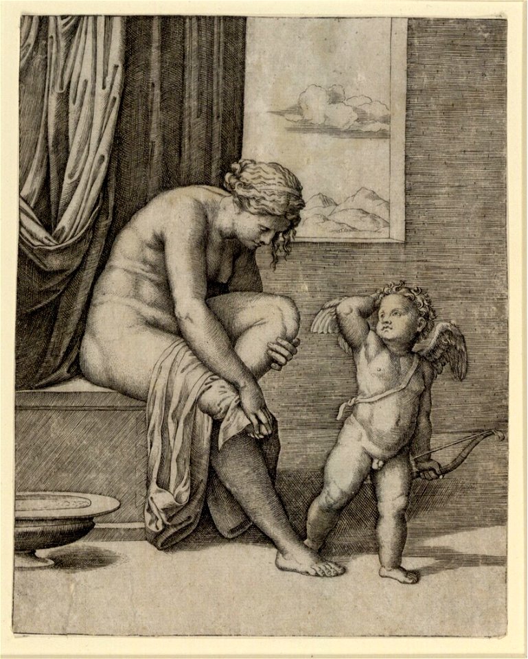 Raimondi - Venus nach ihrem Bad, DG1971322