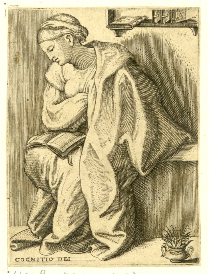 Raimondi - Nachdenkende Frau, DG201737023