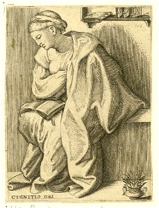 Raimondi - Nachdenkende Frau, DG201737023