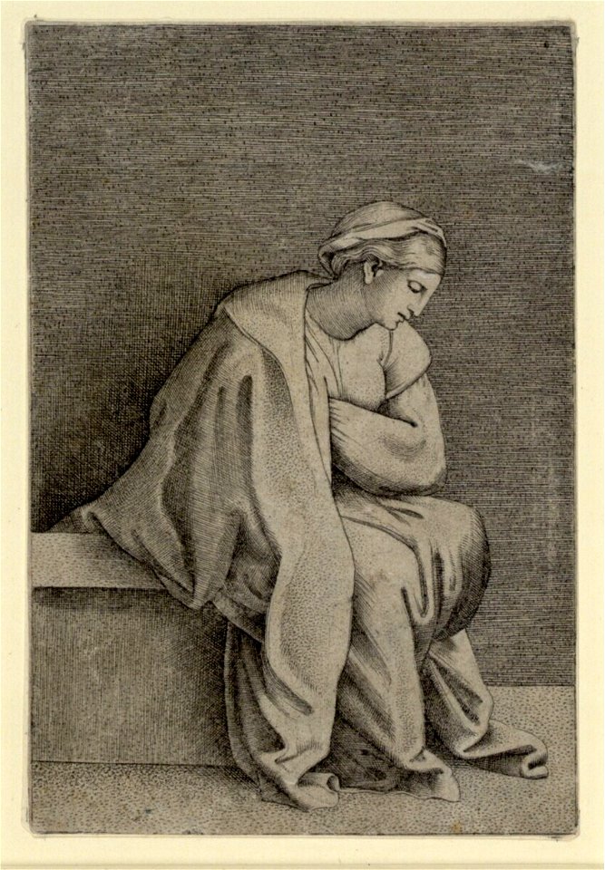 Raimondi - Nachdenkende Frau, DG1971423