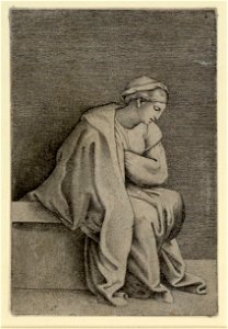 Raimondi - Nachdenkende Frau, DG1971423