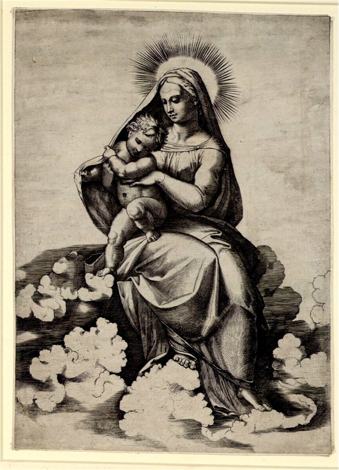 Raimondi - Madonna auf Wolken, DG1970295