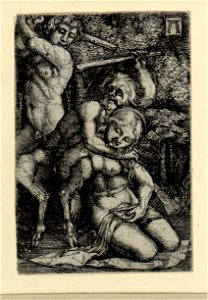 Altdorfer - Zwei Satyrn, wegen einer Nymphe kämpfend, DG19261715