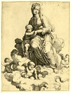 Raimondi - Madonna auf Wolken, DG201736911