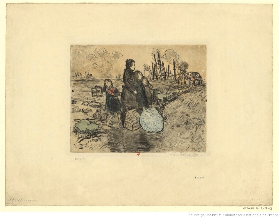 Raffaëlli - Le petit oiseau, 2ème état, btv1b53187028s