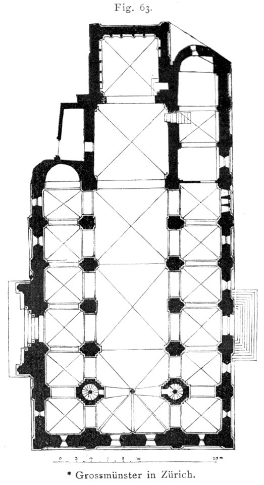 Rahn Grundriss Grossmuenster