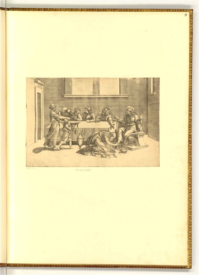 Raimondi - Christus im Hause Simons, des Pharisäers, ItI209