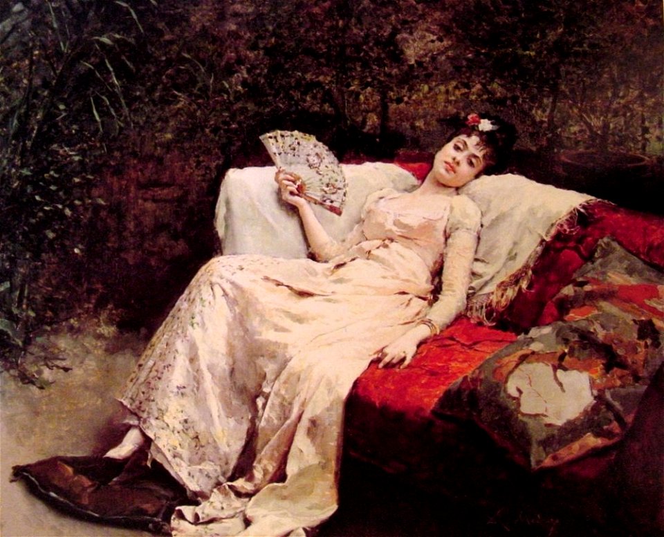 Raimundo Madrazo - Reclining Lady