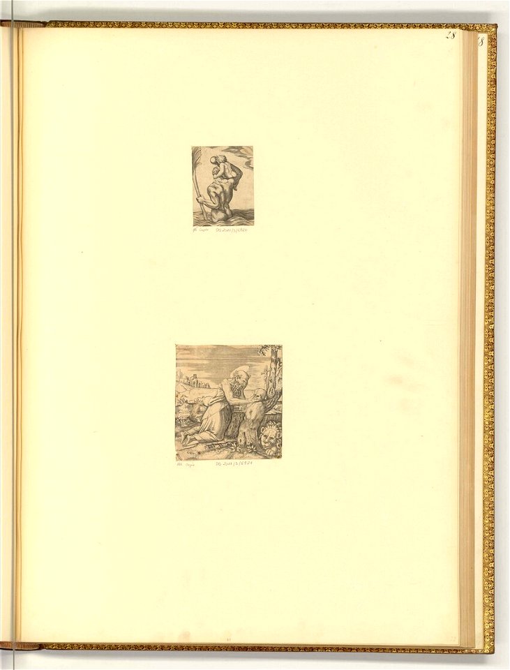 Raimondi - Hl. Christophorus; Hl. Hieronymus, ItI2028