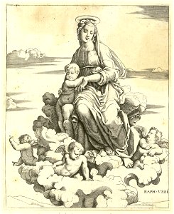 Raimondi - Madonna auf Wolken, DG201736908