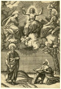 Raimondi - Christus, Maria, Johannes der Täufer und die heiligen Katharina von Alexandrien und Paulus, DG201736923