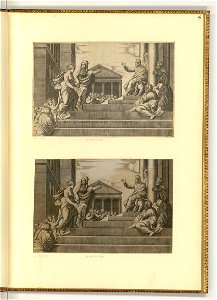 Raimondi - Martha führt Maria Magdalena über eine Treppe zu Christus, ItI2019