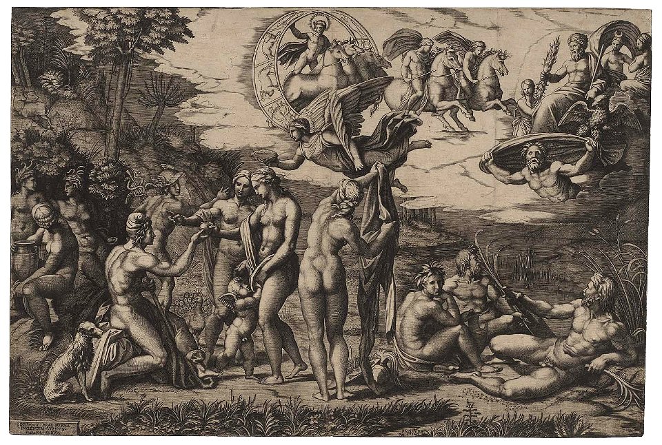 Raimondi - The Judgment of Paris, 27.1390