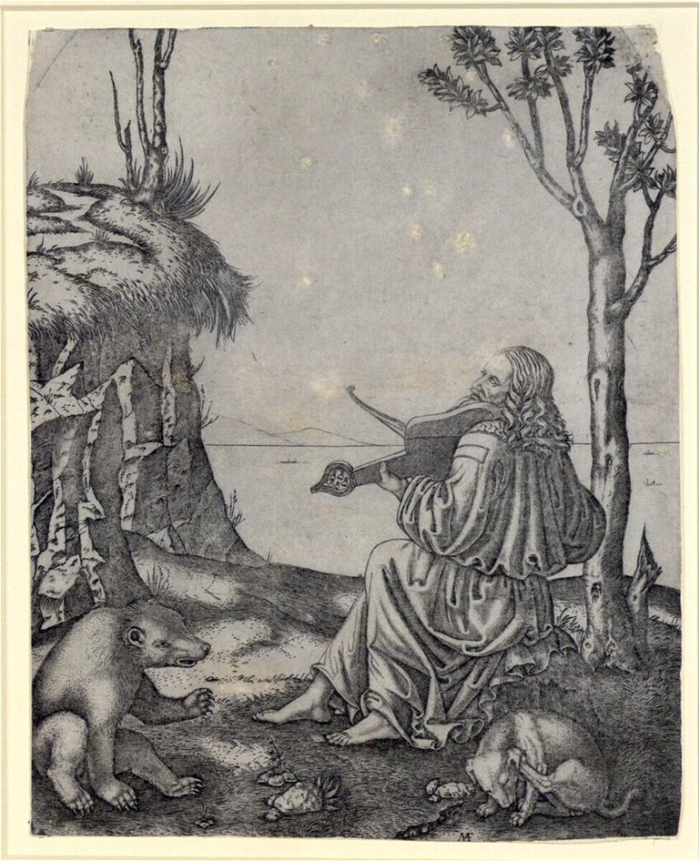 Raimondi - Orpheus sitzend, Violine spielend, DG1971331