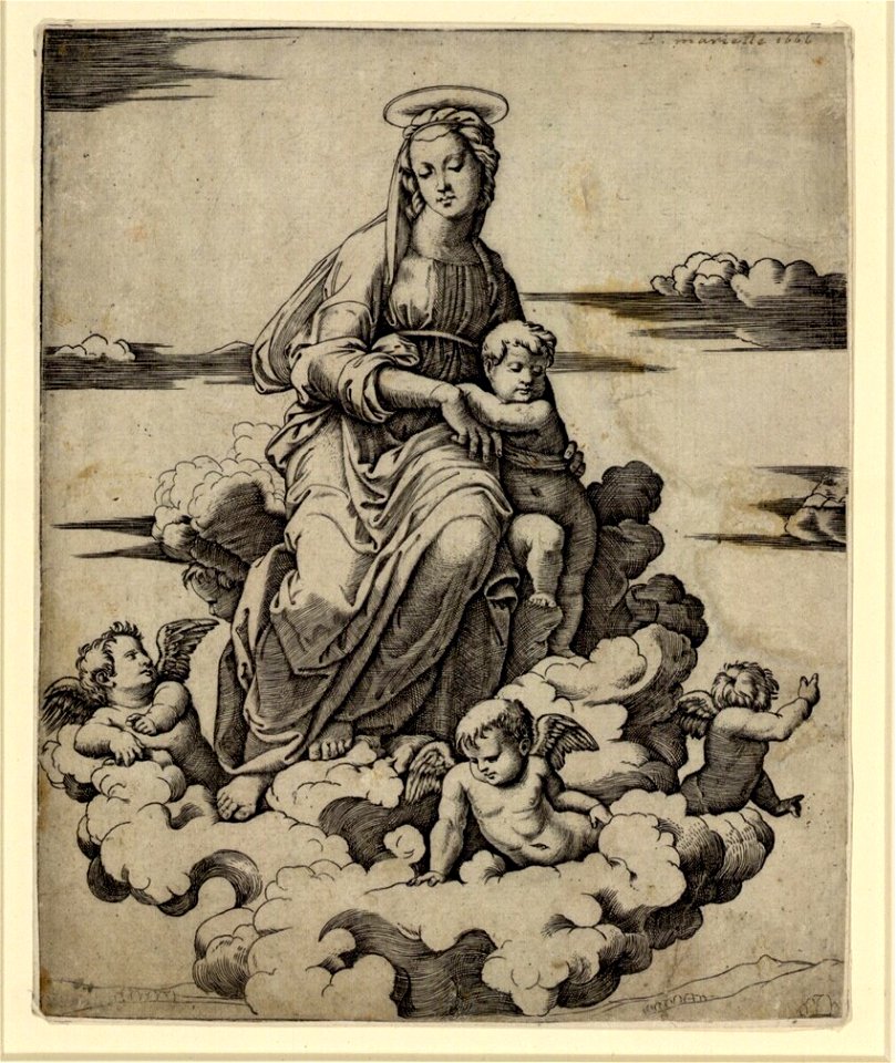 Raimondi - Madonna auf Wolken, DG1970292
