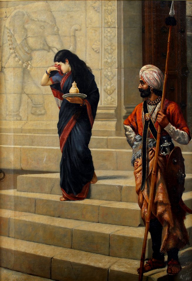 Raja Ravi Varma, Sairandhri (1891)