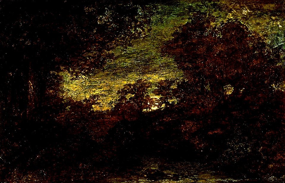Ralph Albert Blakelock - Moonrise - 1909.7.3 - Smithsonian American Art Museum