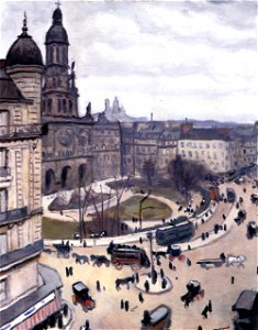 Place de la Trinité in Paris Albert Marquet (1911)
