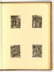 Raimondi - Pilatus wäscht sich die Hände; Die Kreuztragung; Christus wird an das Kreuz genagelt; Christus am Kreuz, ItI1734