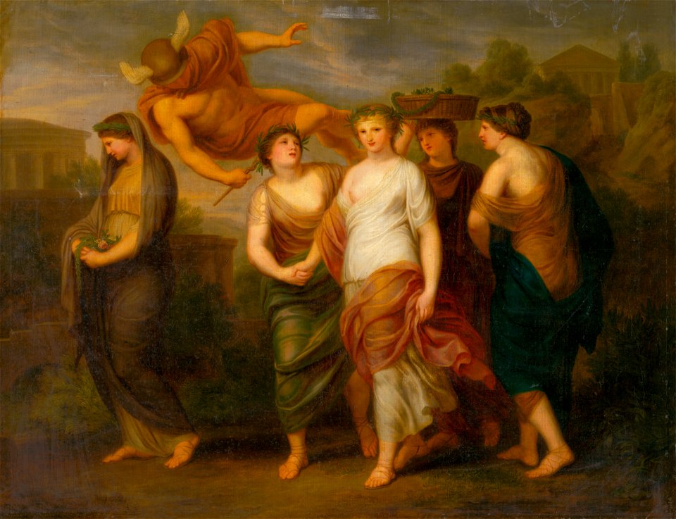 Rakúsky maliar z 19. storočia - Allegorical Figural Motif - O 1837 - Slovak National Gallery