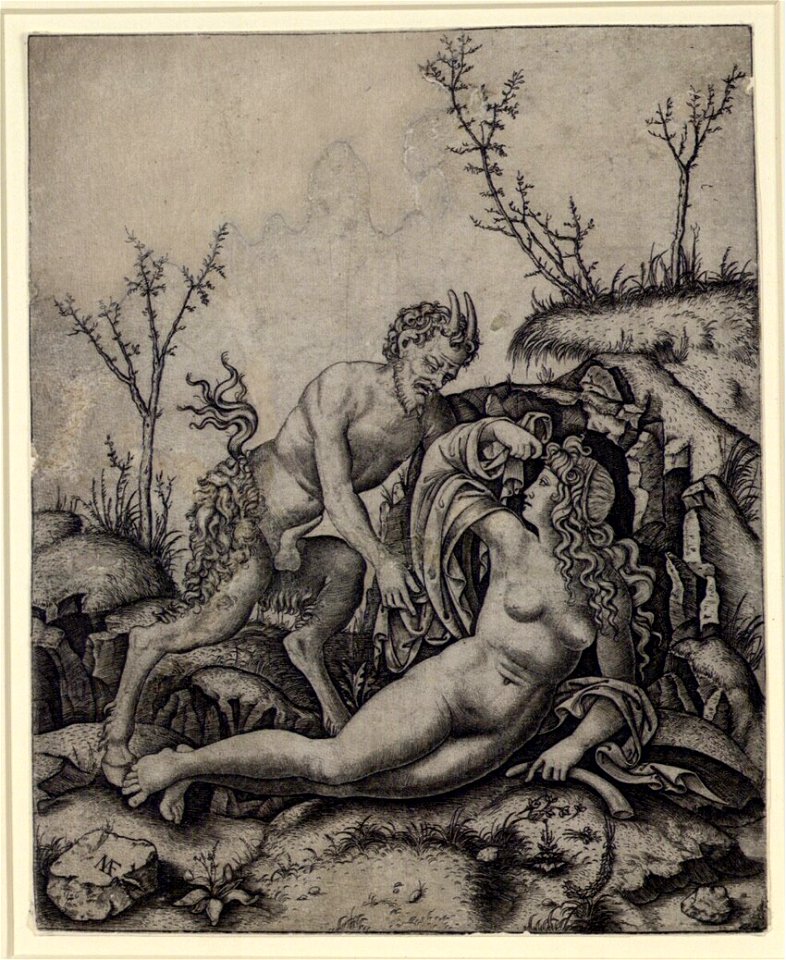 Raimondi - Satyr überrascht eine Nymphe, DG1971332