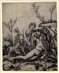 Raimondi - Satyr überrascht eine Nymphe, DG1971332