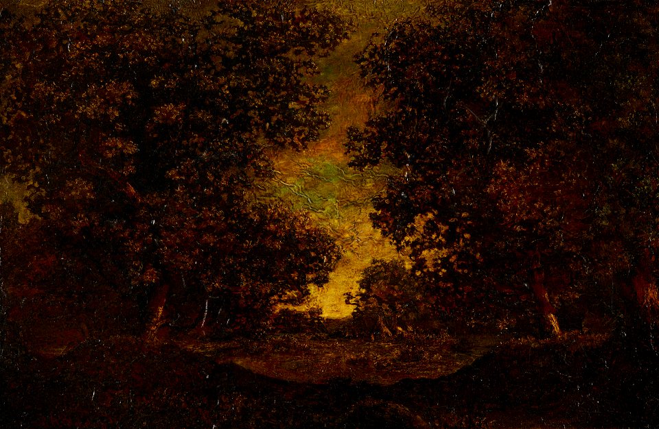 Ralph Albert Blakelock - Late Afternoon - 1932.296 - Yale University Art Gallery