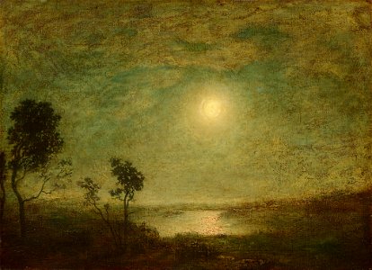 Ralph Albert Blakelock - Moonlight - 2014.136.20 - Corcoran Gallery of Art