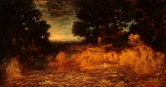 Ralph Albert Blakelock - Ghost Dance (The Vision of Life) - 1947.55 - Art Institute of Chicago