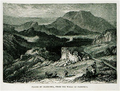 Plains of Chaeronea, from the walls of Panopeus - Wordsworth Christopher - 1882