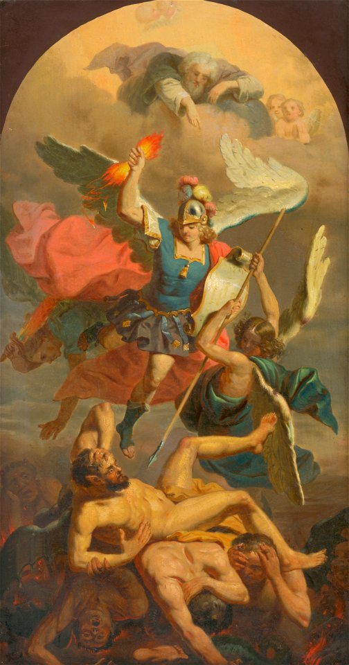 Rakúsky maliar z 2. polovice 18. storočia - The Last Judgment - O 507 - Slovak National Gallery