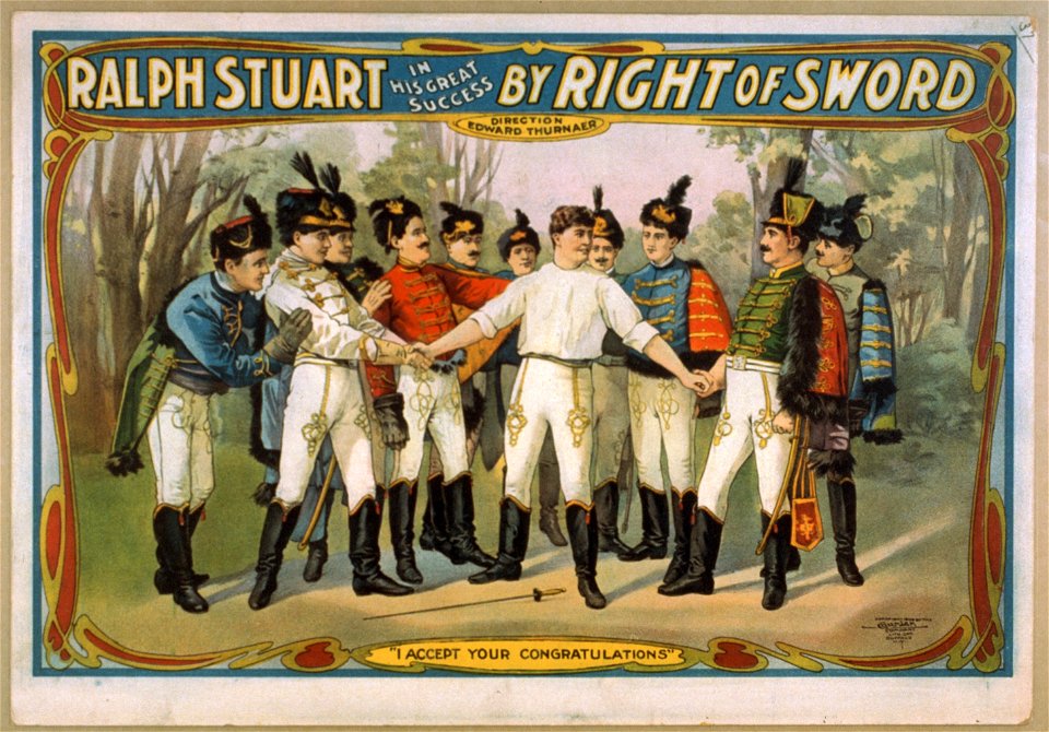 Ralph Stuart in his great success By right of sword LCCN2014635377