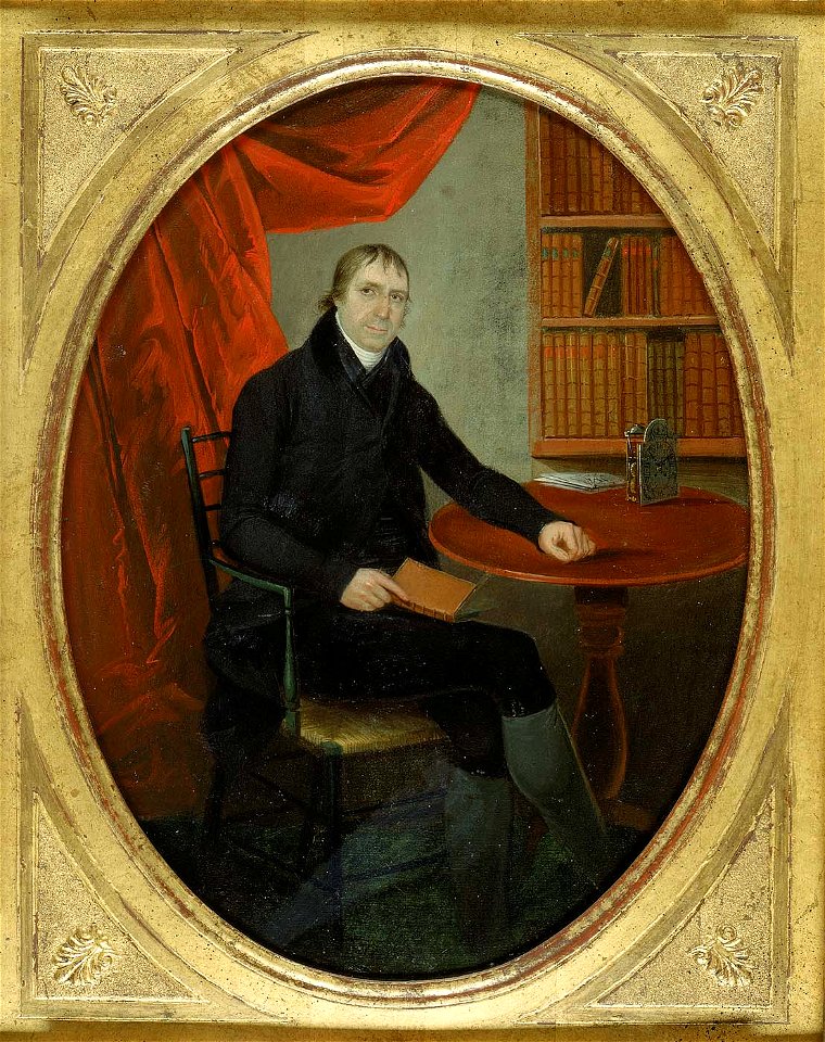Ralph Earl - Portrait of a Connecticut Clockmaker - 1967.136.2 - Smithsonian American Art Museum