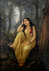 Raja Ravi Varma, Damayanti Vanavasa