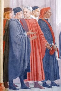 Raising of the Son of Teophilus Masaccio-Lippi Cappella Branccacci n02
