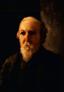 Ralph Curtis - Portrait of Robert Browning